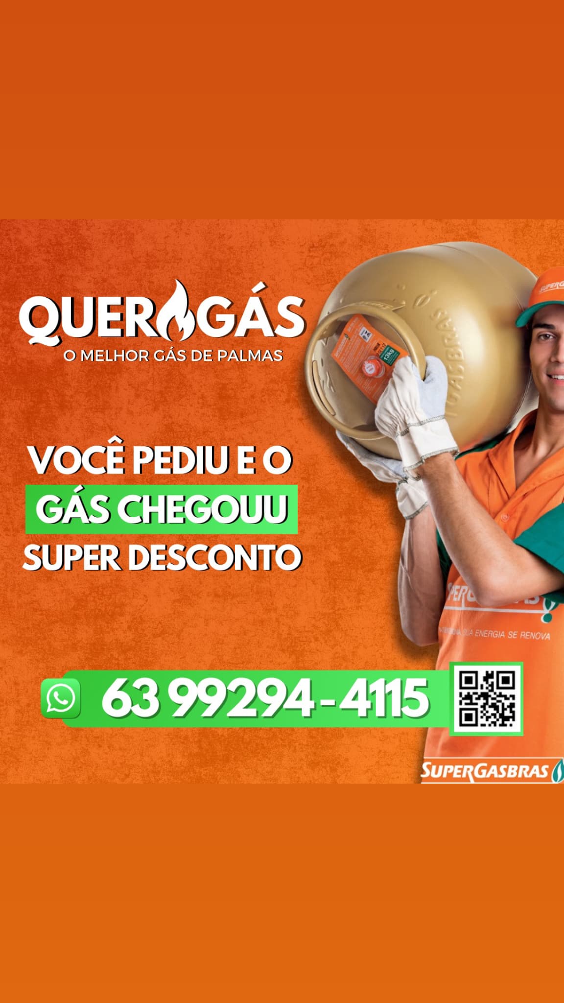 Gás em Palmas e Taquaralto com entrega rápida e segura. Peça agora botijão de gás com agilidade e atendimento de qualidade!